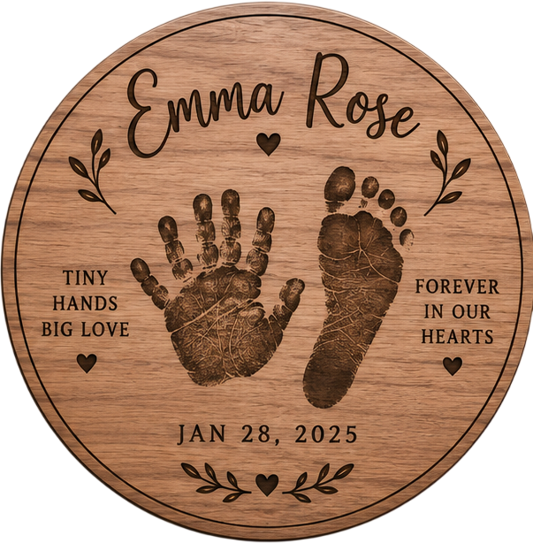 Baby Hand & Footprint Keepsakes