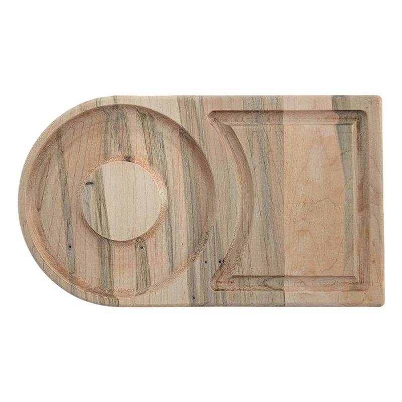 Wormy Maple Salt Rimmer - Personalized Custom Gift