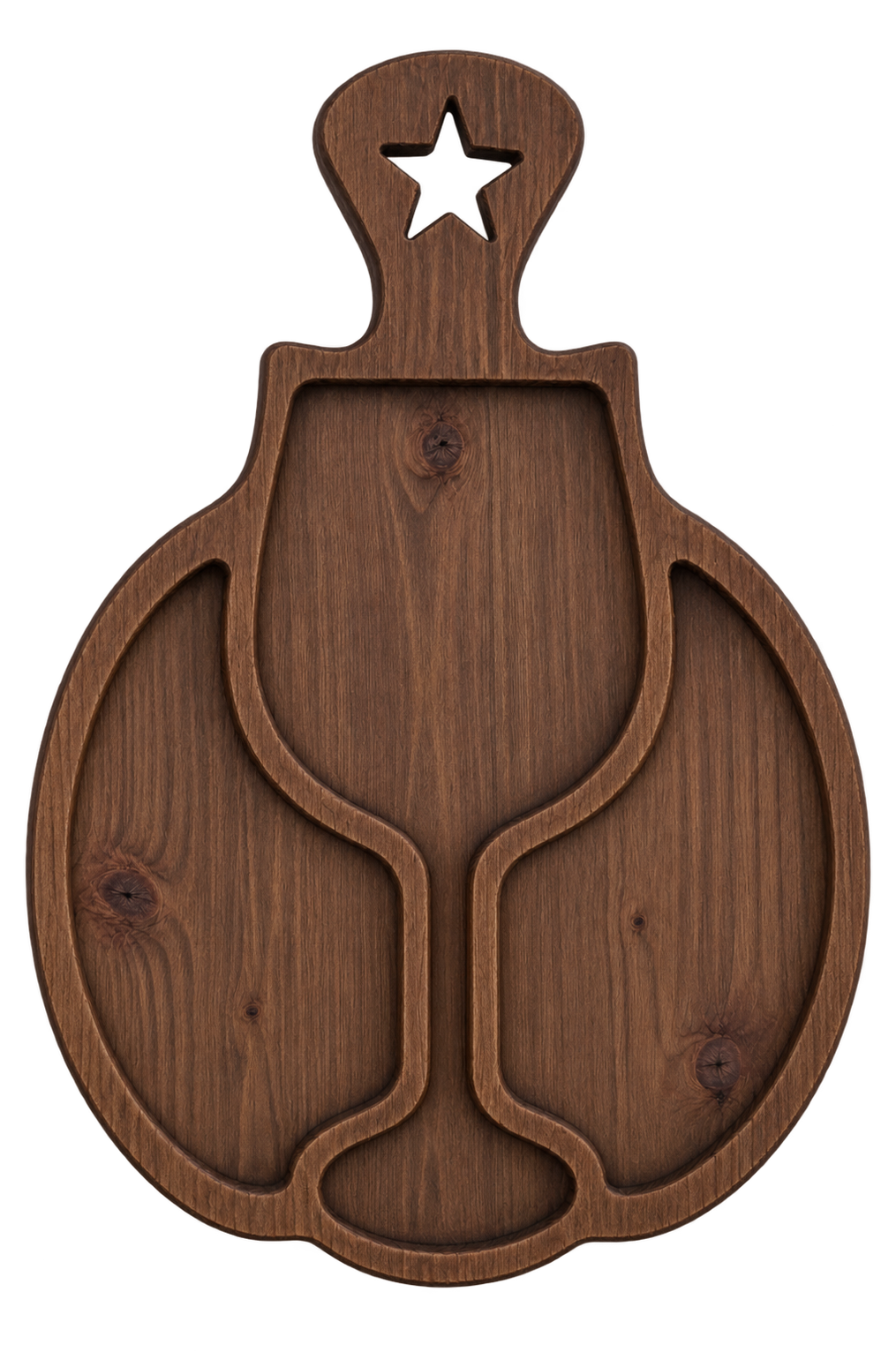 Vintner Wine Glass Serving Tray